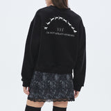Kitty 333 Sweatshirt [BLACK] (6674526929014)