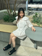Sailor Wide Collar Dress