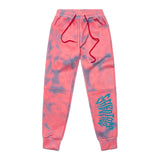 GAUSSIAN HEAVY SWEAT JOGGER PANTS RED / PURPLE (4626271797366)