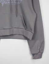 スタークロップパーカー / Star Crop Hooded Shirt (4color)