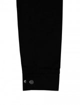TZ OVERSIZED SHIRT JACKET - BLACK (6635108499574)
