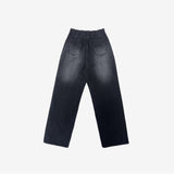 Hanne Dark Blue Washing Denim Pants