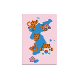 KOREA TIGER POST CARD (6538756259958)