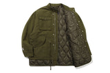 リセントロゴM65ジャケット/RECENT LOGO M65 PARKA_KHAKI