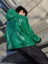 Am High Glossy Hood Jacket (3color)