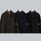 ピュアステンカラーコート/Pure Balmacan Coat