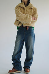 エッグファージャケット/Egg Fur Jacket (2color)