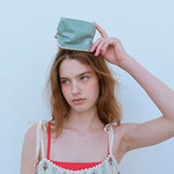 オルセンフレームウォレット / OLSEN FRAME WALLET, MIST GREEN