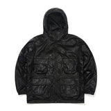 ウィンド4ポケットフーデッドジャケット//BSR2223FWJK038 WIND 4POCKET HOODED JACKET BLACK