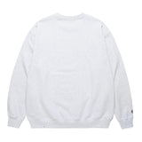 UNIVERSITY EMB SWEATSHIRT LIGHT GREY (CV2CSUM461A) (6685217161334)