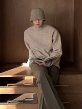 Digan Cash Hachi Mock Neck Knit (9color)