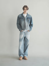キャットワイドデニムパンツ / M202 CAT WIDE DENIM PANTS