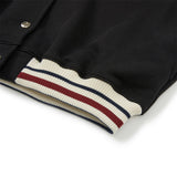 Baseball Hoodie Jacket [BLACK] (6674528796790)