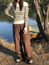 Jujube wide pants