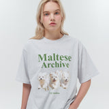マルチーズアーカイブTシャツ