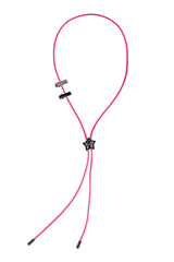 NO.482 [BLACK] STAR CODE LOCK NECKLACE