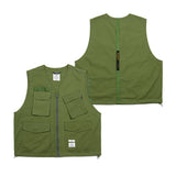 テックベスト / TECH LINEN VEST OLIVE / NAVY / BLACK