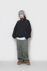 ペイズリーパイピングジップアップ / Paisley Piping Zip-Up