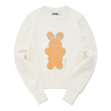 ウィティーバニーフラットニット／WITTY BUNNY FLAT KNIT [IVORY]