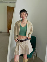 ゼロプリーツスカート/no.790 Zero Pleated Skirt (2color)