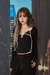 ストリングホックトップス / STRING HOOK TOP (BLACK)