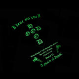 I FEAR NO EVIL SS BLACK (GLOW IN THE DARK) (6635181146230)