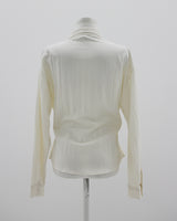 スリムボタンシャツ/Slim button shirt (2color)