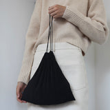 pleats bag (black)