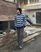 Wave Mohair Knit