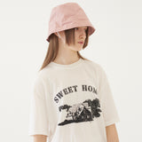 SIGNATURE LOGO BUCKET HAT (PINK) (6579683197046)