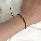 Thin Leather Bracelet