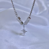 square twinkle necklace