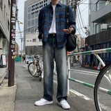 LMN Royal Semi Oversized Fit Check Shirt (3 colors)