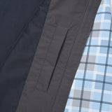 COLOR COMBINATION WINDBREAKER [LIGHT BLUE]