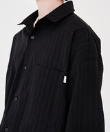 ETHNIC OVERSIZED SHIRT - (BLACK/WHITE/YELLOW)