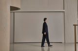 ウールツイルセットアップパンツ/WOOL TWILL SETUP PANTS_NAVY