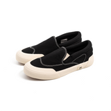 Cloud Slip On Black White Sneakers