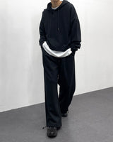 オールインワンクロップドフーディ/FL All-in-One Cropped Hoodie (4 colors)