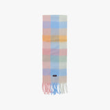 カラードチェックマフラー/COLORED CHECK MUFFLER