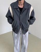 ハーフムーンバーシティジャケット/EV Half Moon Varsity Jacket (2 colors)