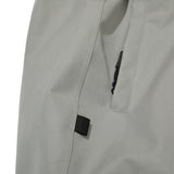 ロゴコットンスーパーワイドパンツ / BSR2223FWPT004 LOGO COTTON SUPER WIDE PANTS CEMENT GRAY