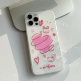 Pink BongBong Phone Case_matt