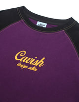 ラグランスターロゴロングスリーブTシャツ/RAGLAN STAR LOGO LS TEE PURPLE(CV2CFUT551A)