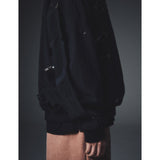 マルチファンショナルジッププルオーバージャケット / MULTI FUNTIONAL  ZIP PULLOVER JACKET_BK