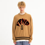 パンキングドッグニットセーター/PUKING DOG KNIT SWEATER (BEIGE)