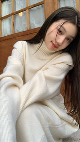 ケープポーラーロングニットドレス / Cape Polar Long Knit Dress