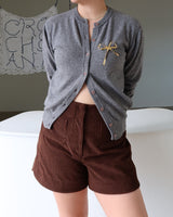 Corduroy shorts