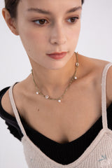 マルゲリータグリーンジェムストーンネックレス/Margarita green gemstone necklace