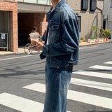 LMN Log Brush Denim Pants (2 colors)