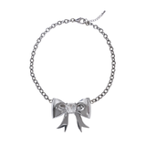 Big ribbon necklace